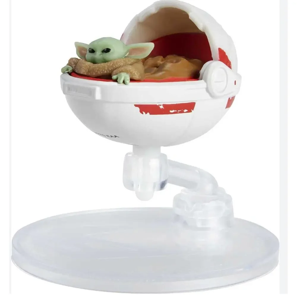 5 for $25| Hot Wheels Star Wars‎ Starships Mandalorian Baby Yoda the Child